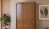 Ropero 2 puertas corredizas 2 cajones - Terminación Jequitibá - Linea FIT Ropero 2 puertas corredizas 2 cajones - Terminación Jequitibá - Linea FIT