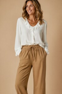 PANTALON DEVA Camel