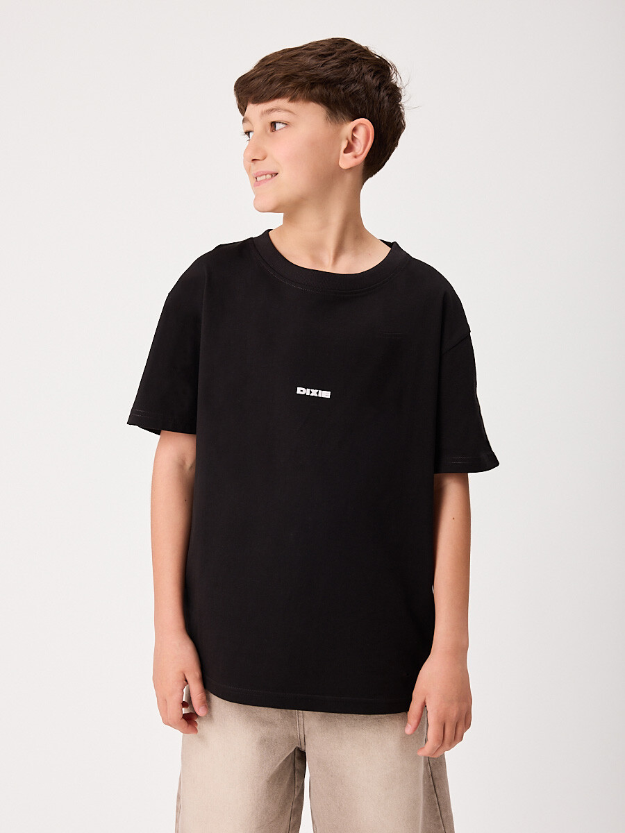 T-SHIRT M/C NAYROBY TEEN DIXIE - Negro 