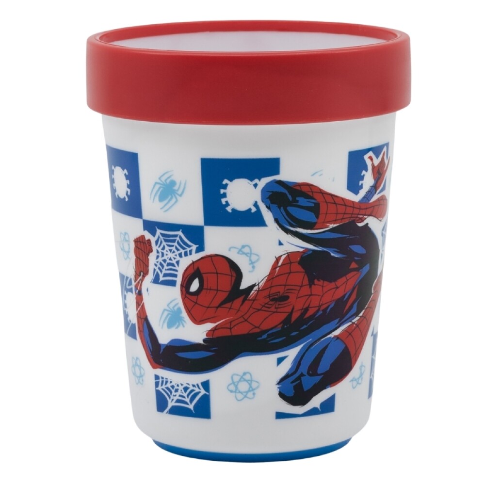 Vaso Micro Bicolor 260 Ml Spider Man BAZAR MICRO BICOLOR PR VASO 260 ML SPIDER 74795
