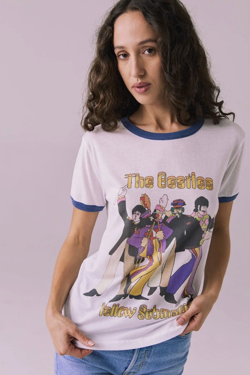 CAMISETA BEATLES Blanco