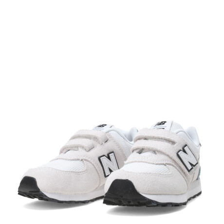 Championes de Niños New Balance P574 Velcro Gris - Blanco