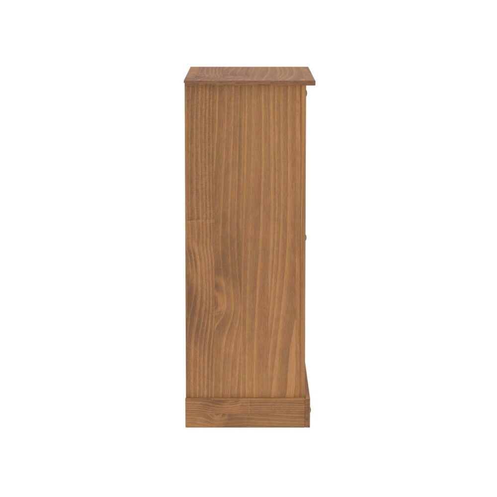 COMODA 4 CAJONES MADERA MARRON MEX