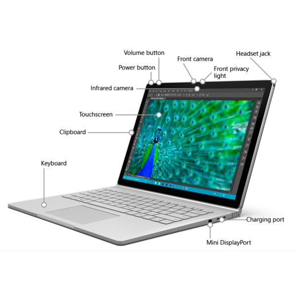 Notebook Dell Latitude 5490 I5 16gb Ram 240gb 14" MICROSOFT SURFACE BOOK 2 RFPL I5/8/256