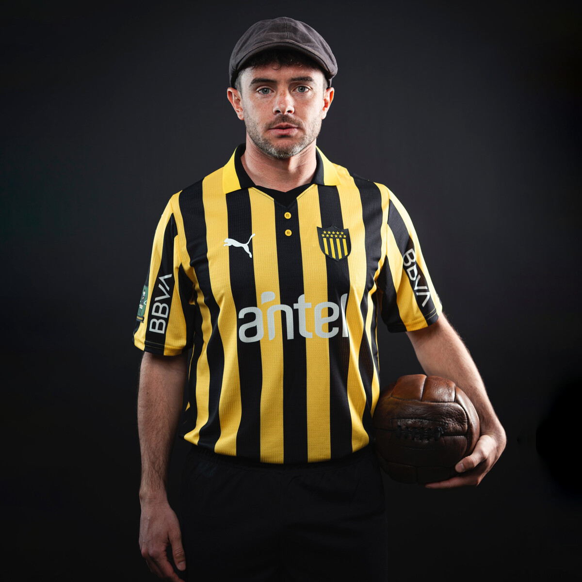 Camiseta de Hombre Puma Aniversario Peñarol - Amarillo - Negro 