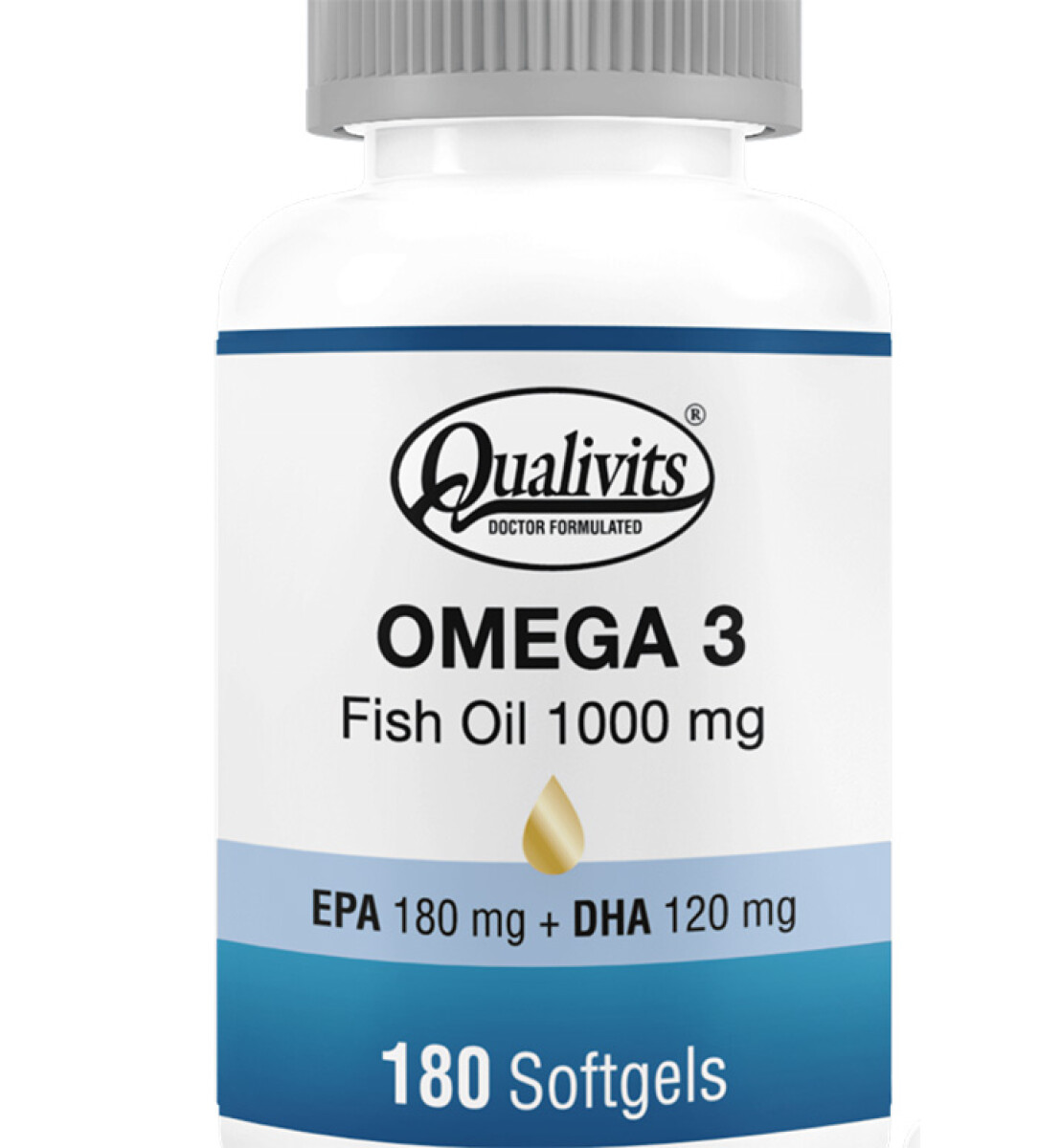 Qualivits - Omega 3 - 180 Capsulas Blandas 