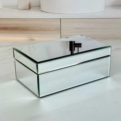Joyero Box Espejado Largo 21cm x Ancho 13cm x Alto 9cm Joyero Box Espejado Largo 21cm x Ancho 13cm x Alto 9cm