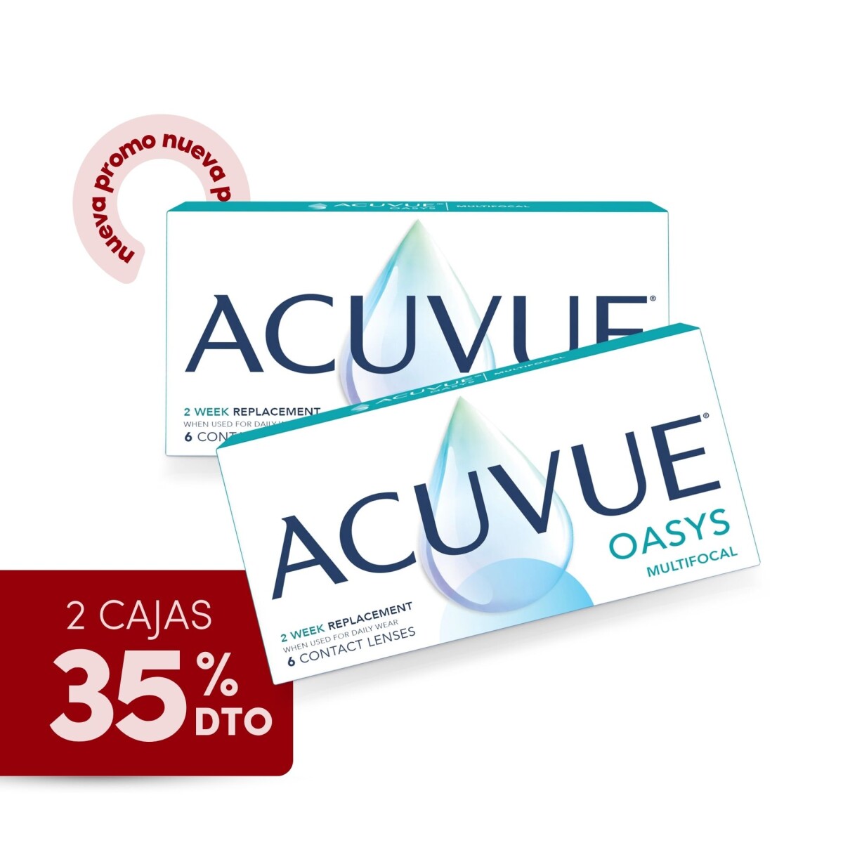 Acuvue Multifocal Oasys - Promo 2 cajas 