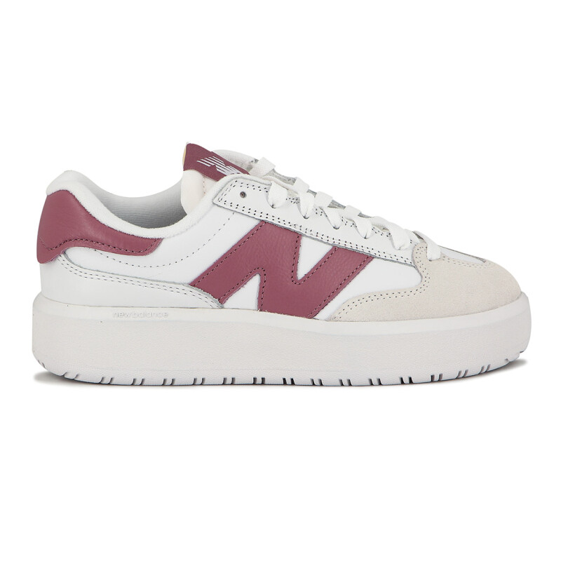 Championes Plataforma Mujer New Balance Blanco-rosado