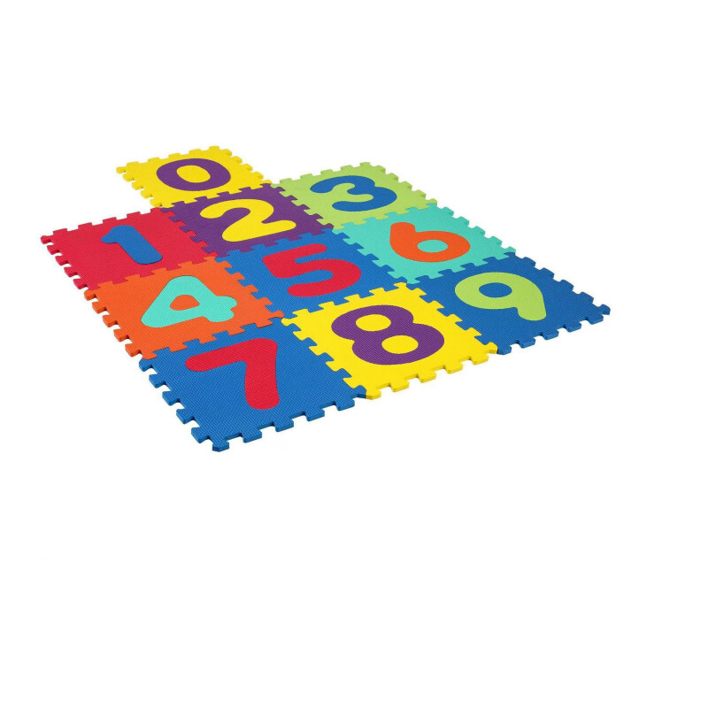Alfombra de goma EVA con diseño de numeros (10 piezas) Alfombra de goma EVA con diseño de numeros (10 piezas)