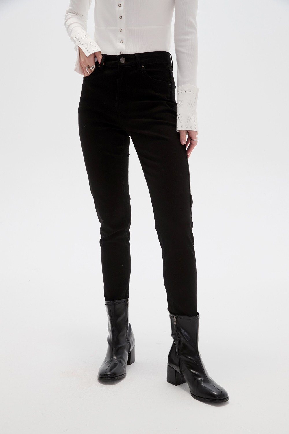 Pantalon Bardot Negro