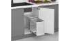 Cubo de basura extraible acero inox 24 lts S-2572-G Cubo De Basura Extraible Acero Inox 24 Lts S-2572-g