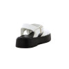Angus Sandalia Niña Tres Tiras C/ Pulsera Y Hebilla Blanco