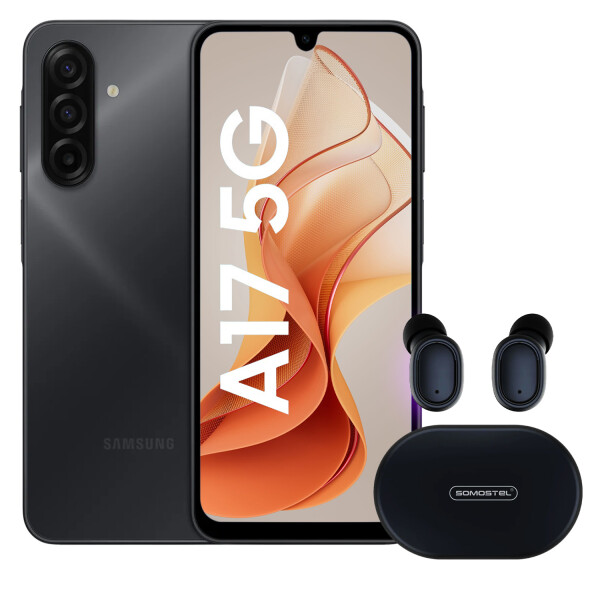 Samsung A17 4/128gb 5g + Regalo PK SAMSUNG A17 4/128 5G NEGRO + REGALO