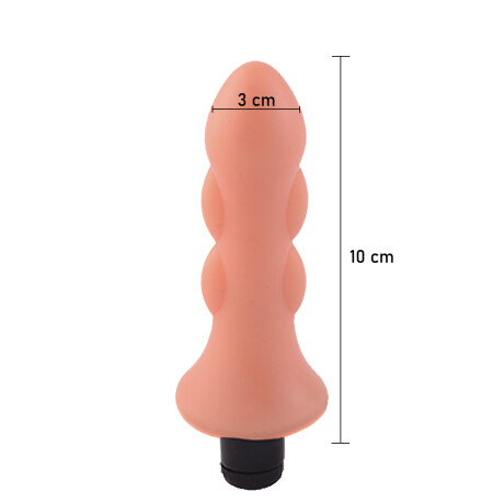 Estaca Anal Texturada Con Micro Vibro Piel