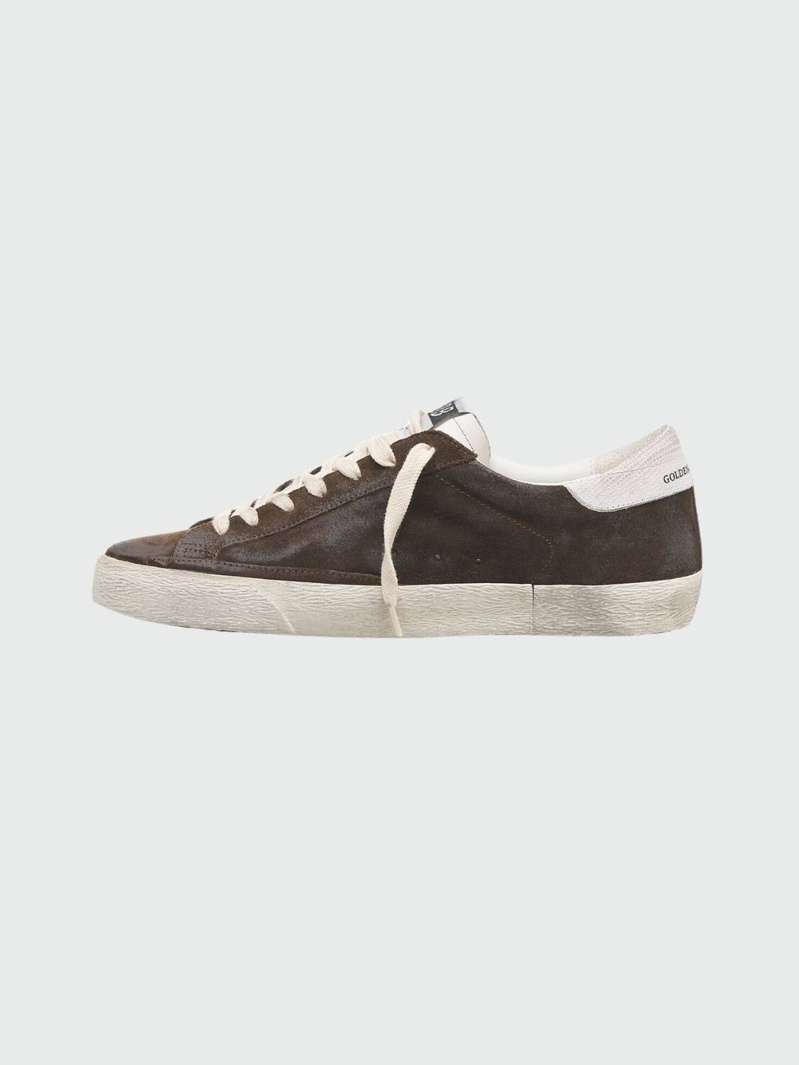Golden Goose - SUPER STAR BALL STAR SUEDE Marrón