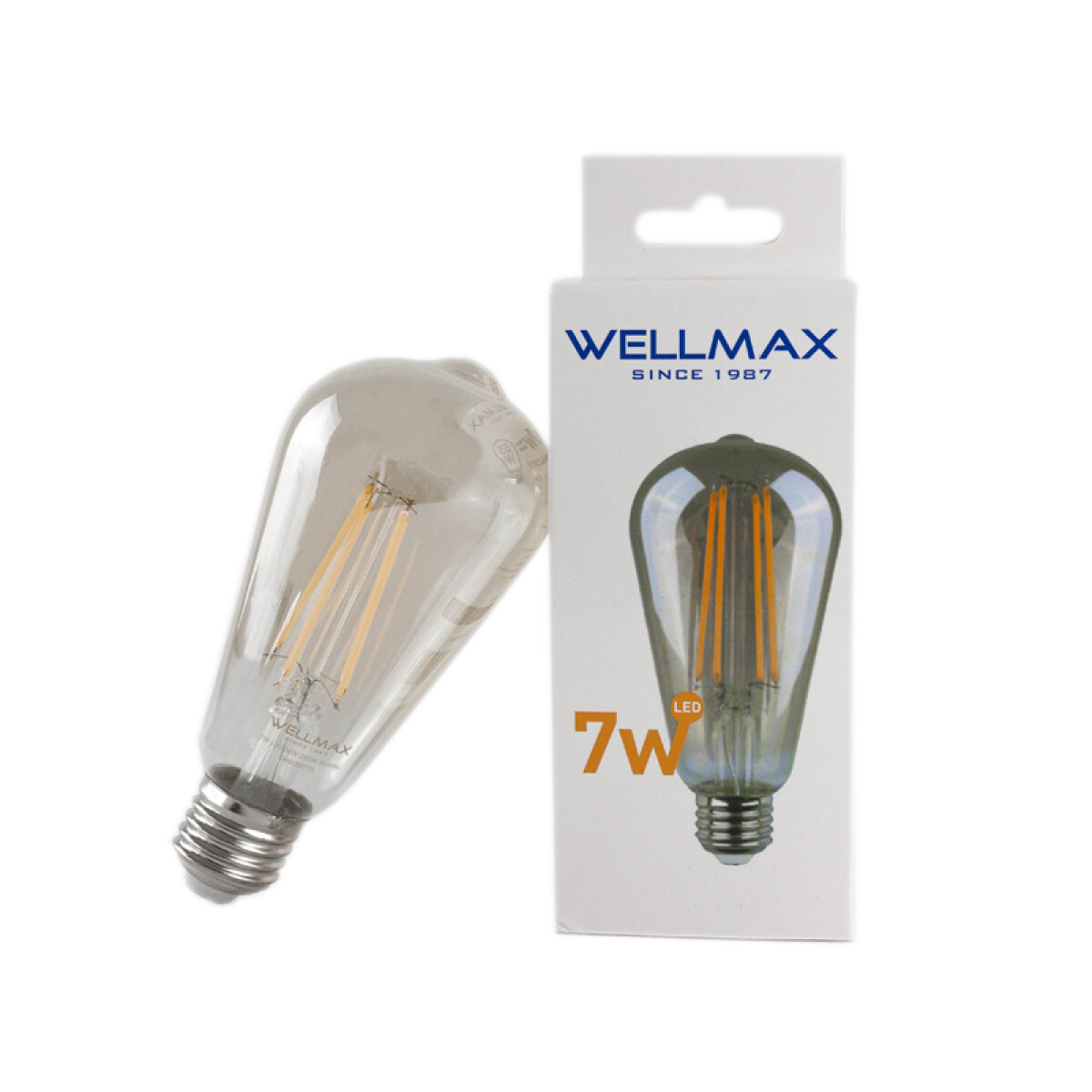 LAMPARA LED FILAMENTO VINTAGE 7W (EQUI 75W) E27 CALIDA WELLMAX ++ - N/a 