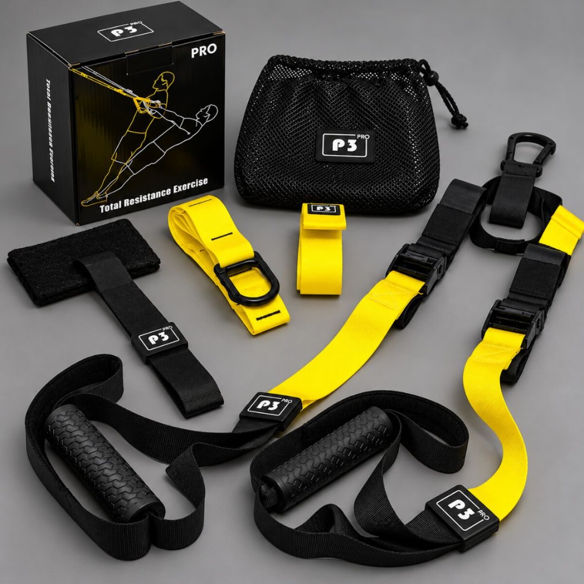 Kit de banda Entrenamiento en Suspensión Tipo TRX P3 PRO 