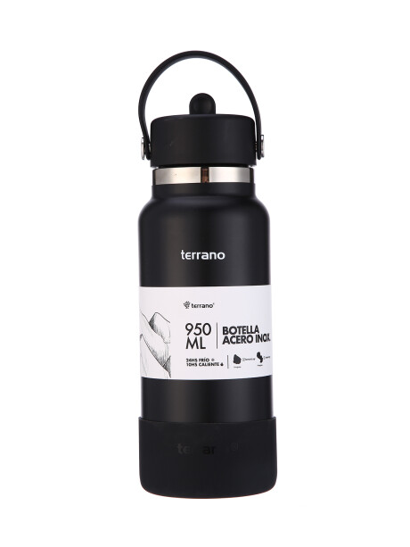 Botella Flow 950ml Negro
