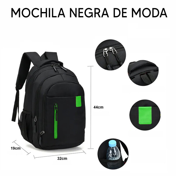 Mochila Múltiples Comportamientos Mz-4432 VERDE