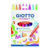 Marcadores Turbo Maxi Fluo 8 colores Giotto Marcadores Turbo Maxi Fluo 8 colores Giotto