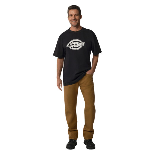 Remera Dickies Single Color Logo Chest - Negro Remera Dickies Single Color Logo Chest - Negro