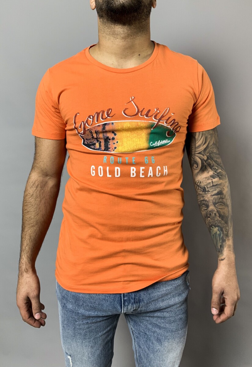 T-shirt Morro - Naranja 