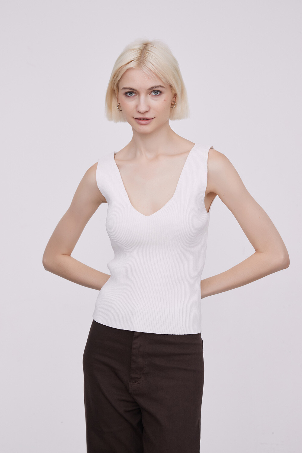 Musculosa Sotaqui Marfil / Off White