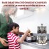 Especiero Redondo Giratorio Organizador Para Cocina Con 12 Frascos De Acero y Vidrio ESP003 Especiero Redondo Giratorio Organizador Para Cocina Con 12 Frascos De Acero y Vidrio ESP003
