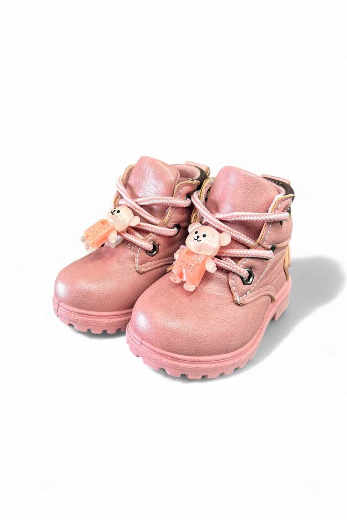 BORCEGO INFANTIL CON APLIQUE Rosa