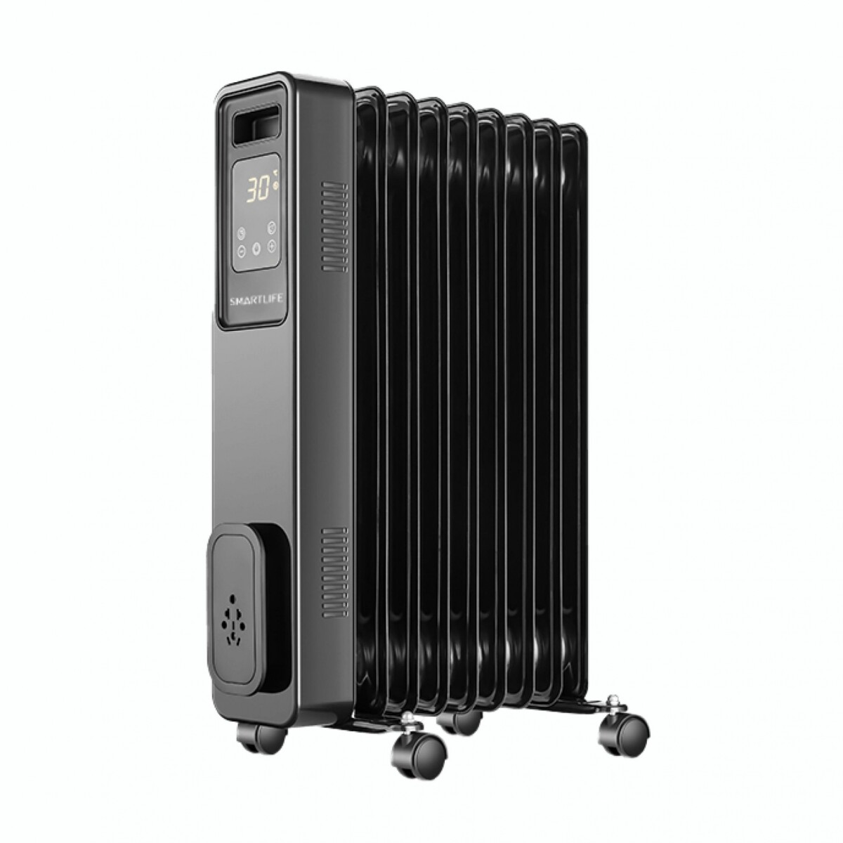 Radiador SMARTLIFE SL-RHP9DB 2000W Nueve Velas Digital - Negro 