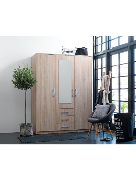 Armario VELLERUP 151x200 combi roble Armario VELLERUP 151x200 combi roble