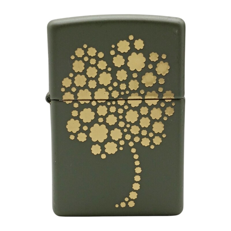 Encendedor ZIPPO 48501 2022PFF Four Leaf Clover Design - ZP485012 verdecombinado