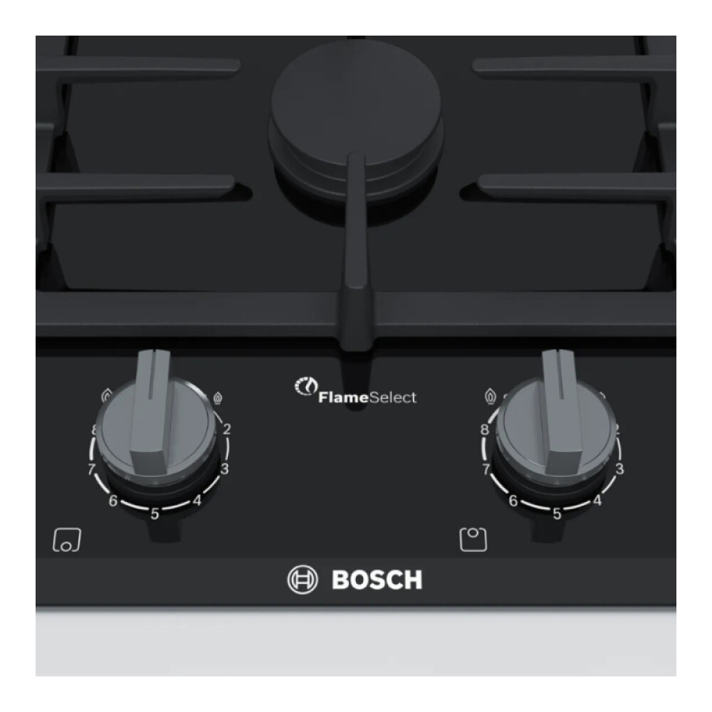 Anafe a gas Bosch PRB3A6B70 30cm negro