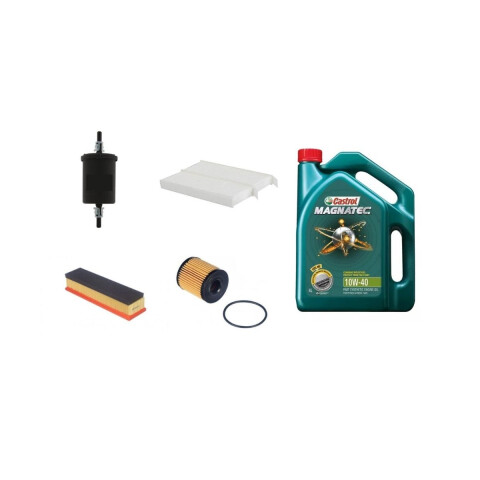 KIT DE FILTROS Y ACEITE 10W40 CASTROL Kit De Filtros Y Aceite 10w40 Castrol