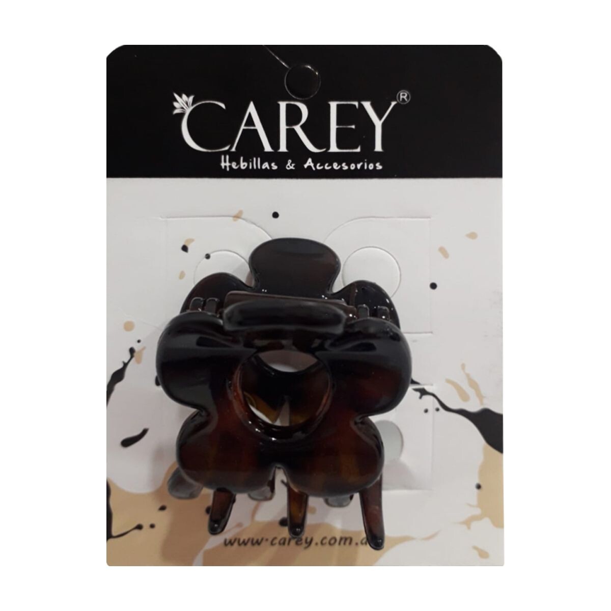 CAREY PINZA NEGRA FLOR 71362 UNID. 