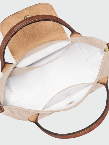 LONGCHAMP - LE PLIAGE ORIGINAL, CARTERA DE MANO S Marfil