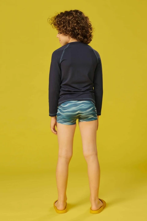 Traje De Baño Camiseta Y Bañador Con Filtro UV50+ Traje De Baño Camiseta Y Bañador Con Filtro UV50+