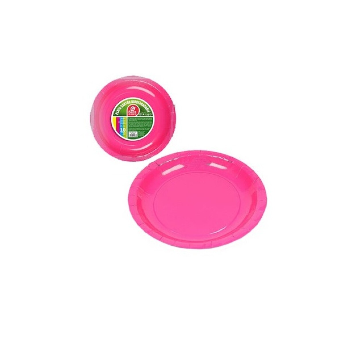 Plato 20Cm Fucsia 