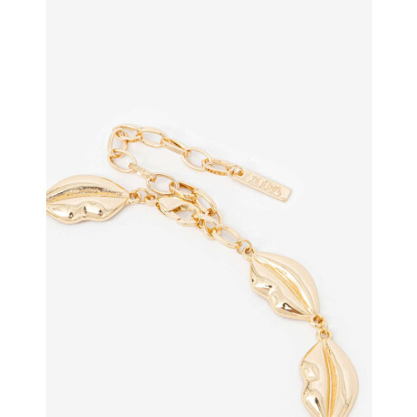 Choker Boquitas Con Strass Dorado