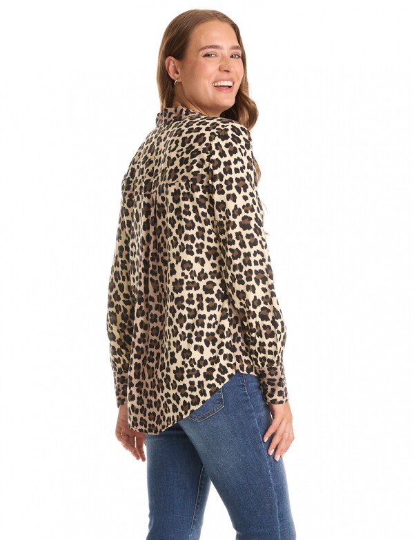 Camisa Print BEIGE/MULTI