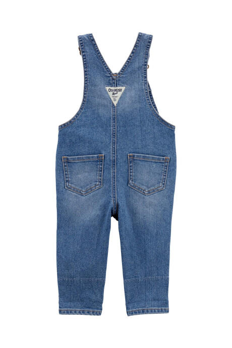 Enterito jean elastizado con forro floral. Talles 3-24M Enterito jean elastizado con forro floral. Talles 3-24M