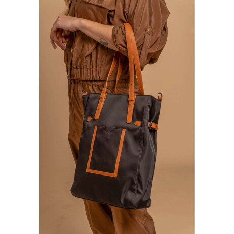 Bandolera Bromelia Negro C/Suela