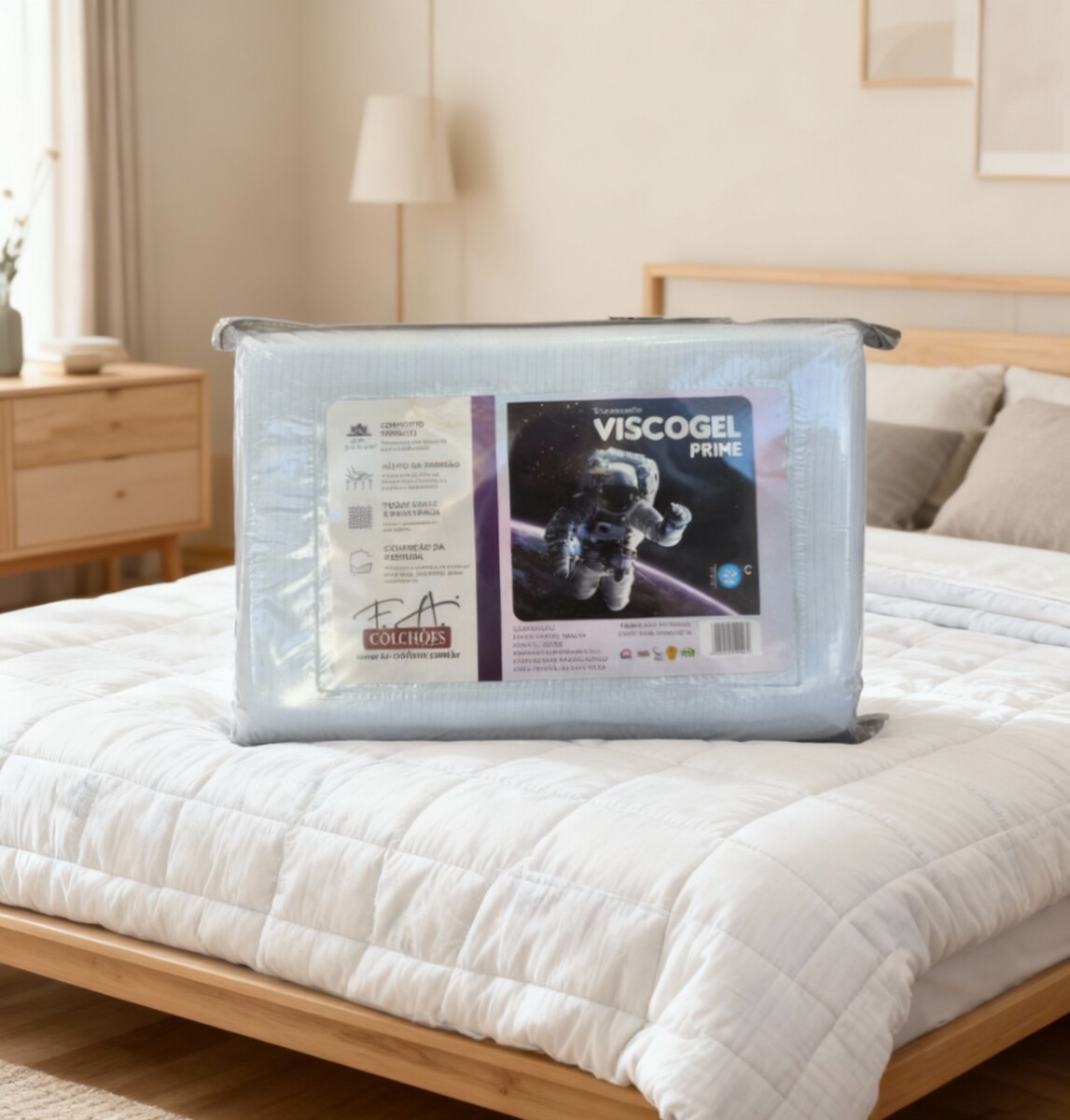 Almohada Viscoelástica Visco Gel prime 50x70 