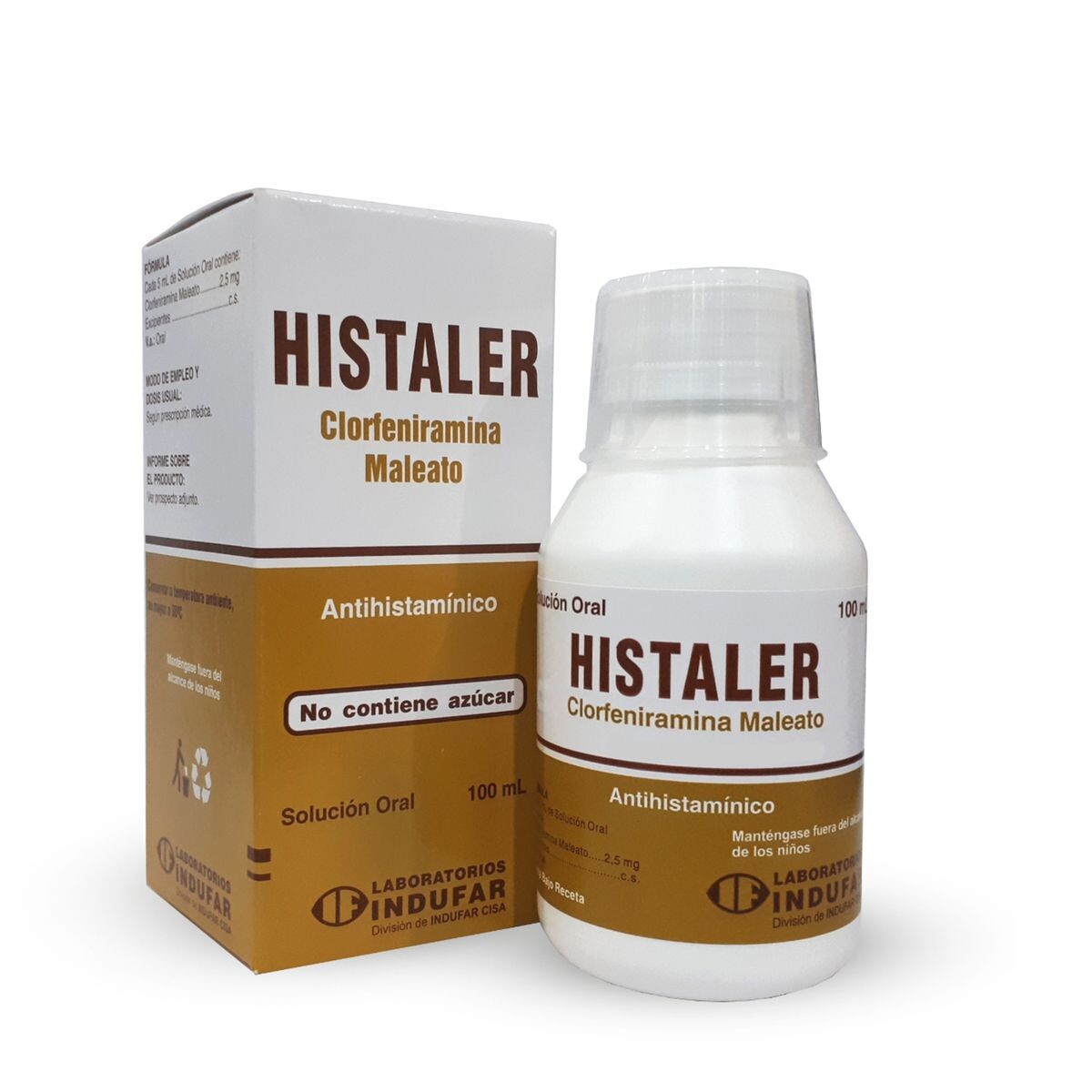 HISTALER JBE. FR. X 100 ML. 