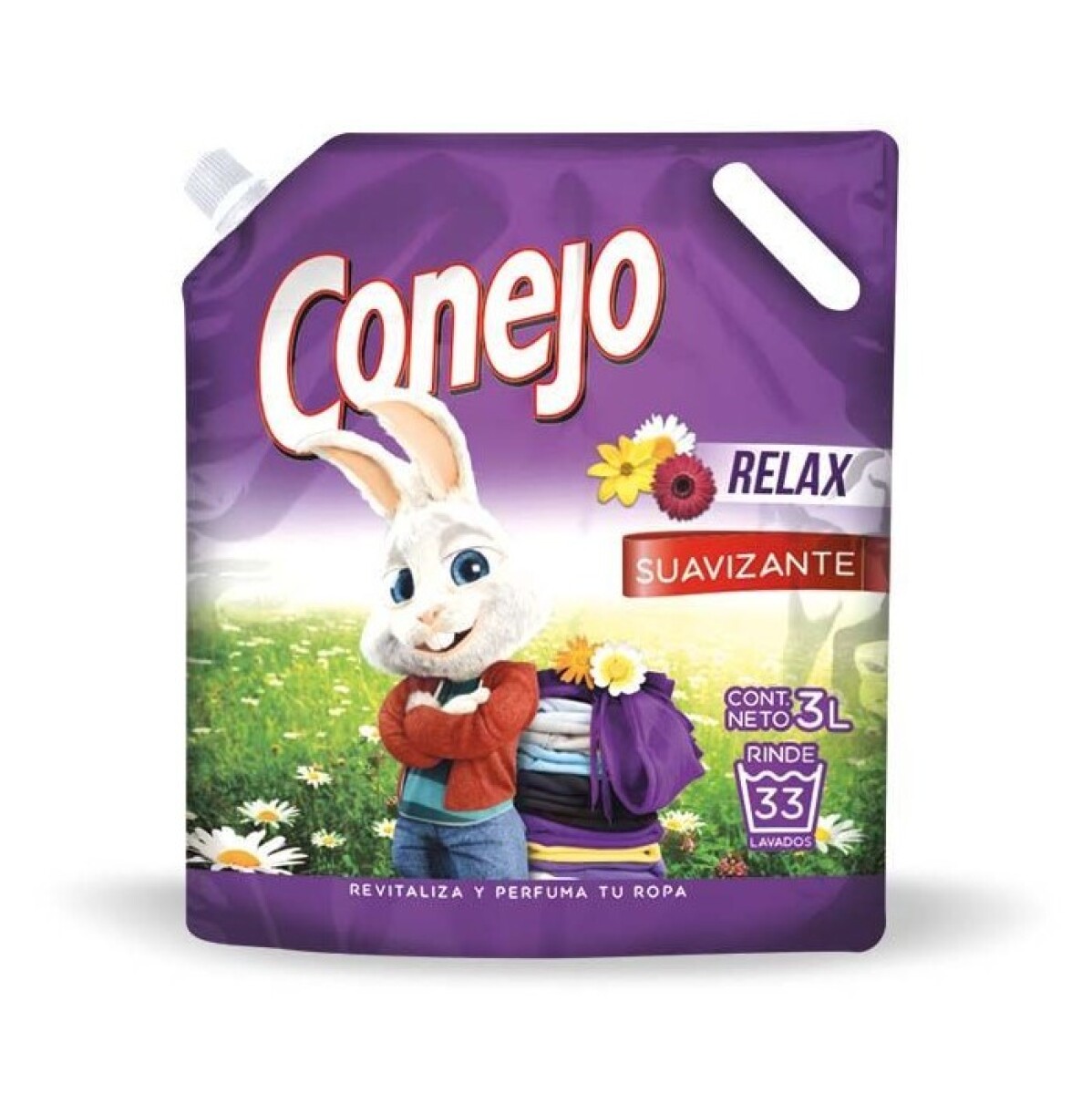 SUAVIZANTE CONEJO RELAX DOYPACK 3LTS 