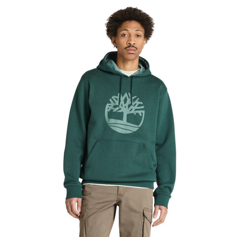 Polera Northwood Tree Logo Hombre Green Gables