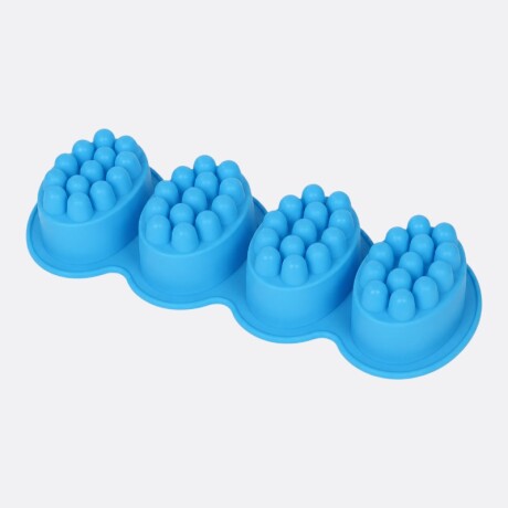 Moldes Para Hacer Jabones De Silicona x4 Celeste