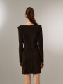 Vestido Kalisa Chocolate