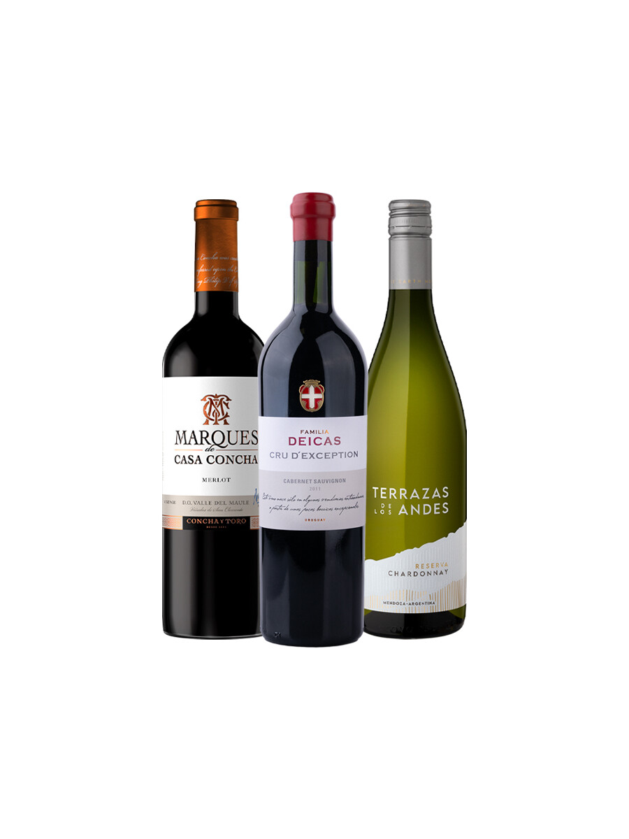 Pack Bacán Selección El origen del carácter - Expresiones unicas x3 vinos Pack Bacán Selección El origen del carácter - Expresiones unicas x3 vinos